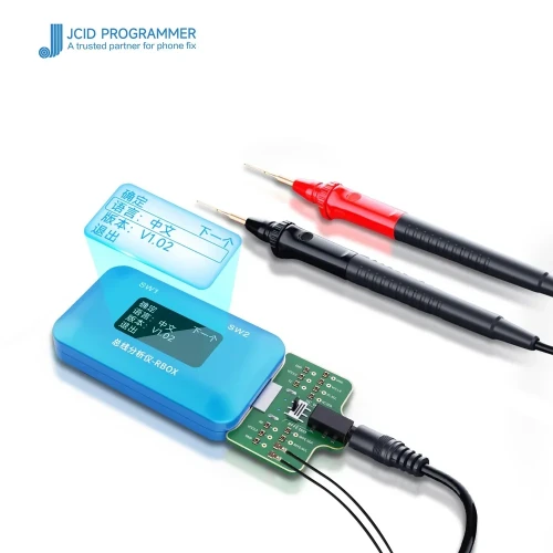 New JCID RBOX Bus Analyzer For iPhone Android Phone Signal Faults Detection Repair Tool JC Drawing Software Quick Positioning