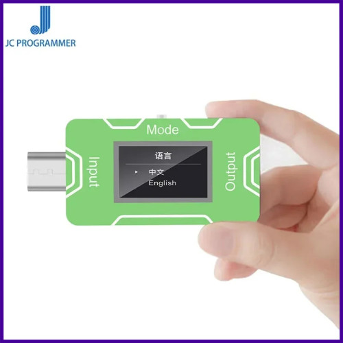 JCID JC CT02 PD Charger Detector Fast USB-C Tester Voltage Current Power Test HD OLED Screen Real Time Monitoring Tester