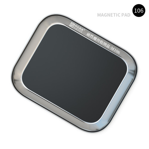 Amaoe M106 Magnetic Screw Storage Box Aluminum Alloy Phone Accessories Storage Tray Component Small Parts Containers