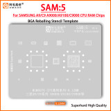 Amaoe SAM1-17 BGA Stencil Reballing For SAMSUNG S7/S7/S6/S8/S9/S10/S20/S21/S22 Ultra Note 10/9/8/6/5 A10 A20 A30 A40 A50 A60 A70