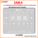 Amaoe SAM1-17 BGA Stencil Reballing For SAMSUNG S7/S7/S6/S8/S9/S10/S20/S21/S22 Ultra Note 10/9/8/6/5 A10 A20 A30 A40 A50 A60 A70