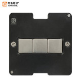 Amaoe Main Board Middle Frame BGA Reballing Stencil Platform For iPhone 12/13/14/15 Series Middle Layer Planting Tin Template