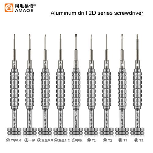 Amaoe 2D Screwdriver High Quality Motherboard Line Cover Screwdriver for Phone Samsung Huawei Repair Teardown Tool