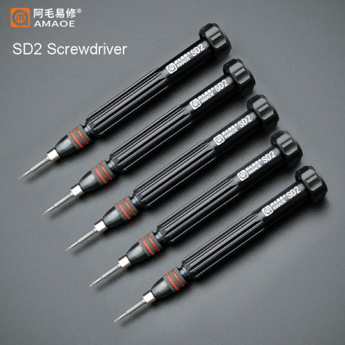 AMAOE SD2 Precision Magnetic Screwdriver Non-slip S2 Alloy Head Camera Watch Mobile Phone Repair Disassembly Opening Tool