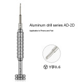 Amaoe 2D Screwdriver High Quality Motherboard Line Cover Screwdriver for Phone Samsung Huawei Repair Teardown Tool