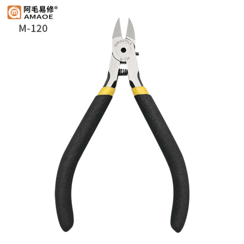 AMAOE 5  Diagonal Pliers Wire Cable Cutter Cutting Chrome Vanadium Steel High Hardness Pliers Electronics Repair Hand Tools