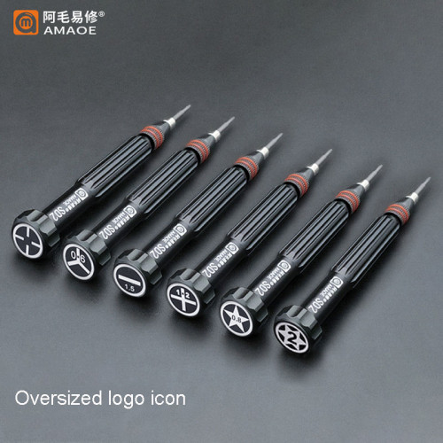 AMAOE SD2 Precision Magnetic Screwdriver Non-slip S2 Alloy Head Camera Watch Mobile Phone Repair Disassembly Opening Tool