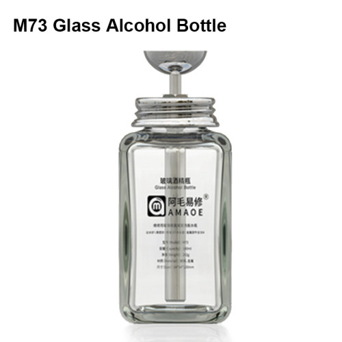 AMAOE M73 M74 180ML 200ML Glass Alcohol Bottle for Mobile Phone Repair Washboard Water Bottle Liquid Glass Bottle