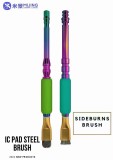 MIJING Steel Brush IC Pad Cleaning Brush Sideburn Brush Dust Removal Of Solder Residue For Mobile Phone Repair