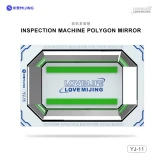 Mijing YJ-11 Inspection Machine Polygon Mirror for IPhone Mini-Pro Max Models Mobile Phones Multifunctional Repair Hand Tools