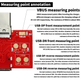 Mijing For Android Type-C Tail Detection Tester Fast Charging VBUS Circuit And DN&DP Detection Testing Board