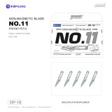 Mijing For iPhone 13/14/15 Pro MAX Phone LCD Touch Screen Frame Glue Removal Blade Motherboard CPU IC Chip Repair Hand Tools