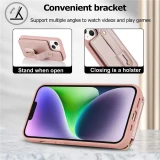 Crossbody Lanyard Leather Wallet Card Phone Case for iPhone  17 Air 16 15 Pro Max 14 Plus 13 12 11 X XR XS SE 2022 8 7 Wrist Strap Cover