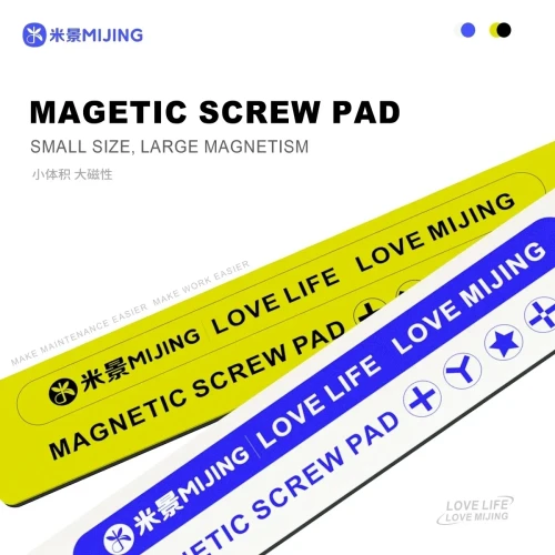MIJING Magnetic Screw Pad CX-11 CX-12 for Mobile Phone Computer Repair Parts Magnetic Storage Strip Mat Adsorption Memory Board