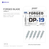 Mijing For iPhone 13/14/15 Pro MAX Phone LCD Touch Screen Frame Glue Removal Blade Motherboard CPU IC Chip Repair Hand Tools