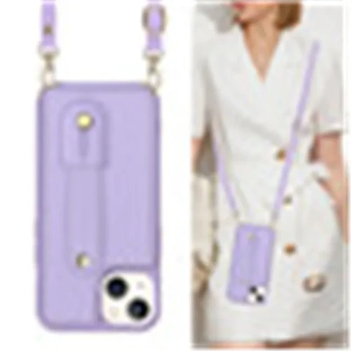 Crossbody Lanyard Leather Wallet Card Phone Case for iPhone 15 Pro Max 14 Plus 13 12 11 X XR XS SE 2022 8 7 Wrist Strap Cover