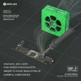 MIJING FS-11 Honeycomb Cooling And Solidification Fan For Motherboard Repair, Rapid Heat Dissipation, Cooling And UV Curing