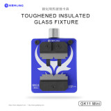 Mijing GK11 - 17 Universal Toughened Insulated Glass Fixture Phone Mainboard CPU Nand Fixture Glue Remove Welding Repair Clamp