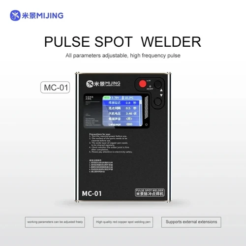 MIJING Battery Repair High Frequency Pulse Sport Welding Machine with QC PD INTERFACE MC-01 Portable Spot Welder