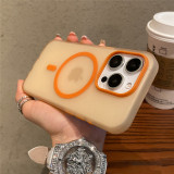 For Magsafe Matte Magnetic Case For iPhone 17 Air 16 15 Pro Max 14 Plus 13 12 Frosted Transparent  Wireless Charging Shockproof Hard Cover