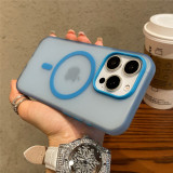 For Magsafe Matte Magnetic Case For iPhone 17 Air 16 15 Pro Max 14 Plus 13 12 Frosted Transparent  Wireless Charging Shockproof Hard Cover