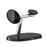 100W 3 In 1 Magnetic Wireless Charger Stand for Macsafe iPhone 15 14 13 12 Pro Max Apple Watch 1-9 AirPods Fast Charging Station