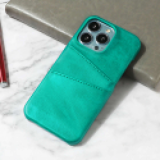 Leather Card Holder Back Phone Case For iPhone 17 Air 16 15 14 Plus 13 Mini 12 11 Pro Max 7 8 Plus SE 2020 6 6s Plus X XS XR Card Slot Cover