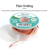 RELIFE RL-2030 Desoldering Wick 3M With Braided Copper Wire For Cleaning PCB Boards Solder Paste Tin Removal