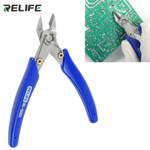 RELIFE RL-0001 Battery Wire Cutting Pliers for Mobile Phone Repair Multifunctional Motherboard PCB Repair Cable Cutters