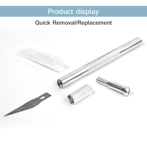 RELIFE RL-101E 6 Blade Carving Knife Set Original IC Chip BGA Motherboard Hard Disk PCB Circuit Board Repair Thin Blade