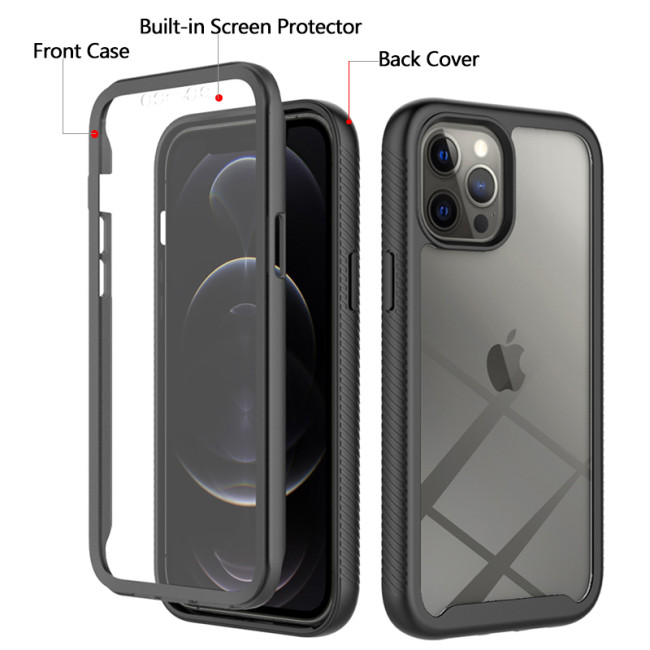 360 Full Body belt Screen Protector Case  For iPhone 17 Air 16 15 11 12 13 14 Pro Max  X XSMAX XS XR SE 6 7 8 Plus Shockproof Phone Cover