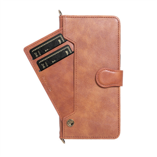 Fashion Crossbody Leather Wallet Card Slot Holder Phone Case For iPhone 15 14 Plus15 14 13 Pro Max Flip Cover Protective Case