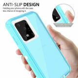 Heavy Duty Hybrid Shockproof Defend Clear Case For Samsung S24 Ultra Plus S23 S22 S21 S20 S10 Plus Note20 Ultra Note10