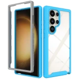 Hybrid Rugged Armor Shockproof Case For Samsung Galaxy S24 Ultra S24 S23 Plus S22+ S21+  S23 FE S21 FE Transparent Back Cover