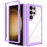 Hybrid Rugged Armor Shockproof Case For Samsung Galaxy S24 Ultra S24 S23 Plus S22+ S21+  S23 FE S21 FE Transparent Back Cover