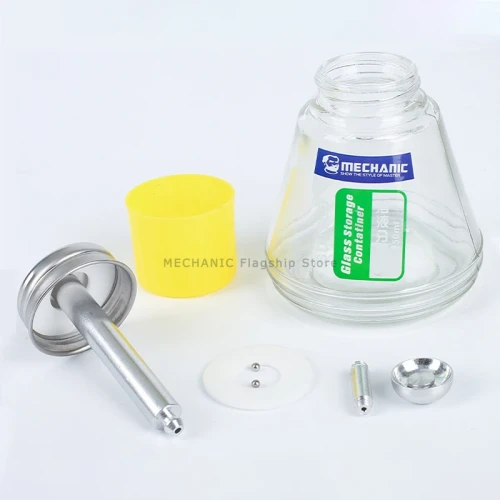 Press Type Liquid Bottle MECHANIC SD150 Solution Dispenser   Anti-Static Anti-Corrosion Light transmission Alcohol Bottle