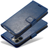 Luxury Solid Color Phone Case For Samsung Galaxy S10 S20 S21 S22 S23 S24 Ultra Plus Lite FE 5G Leather Wallet Flip Book Cover