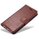 Luxury Solid Color Phone Case For Samsung Galaxy S10 S20 S21 S22 S23 S24 Ultra Plus Lite FE 5G Leather Wallet Flip Book Cover