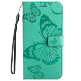 Big Butterfly Case For Samsung Galaxy S24 S23 S22 S21 S20 Ultra S10 Lite E S9 S8 Plus 5G S7 Wallet Card Leather Phone Book Cover