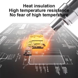 MECHANIC V77 V78 Heat Insulation Working Pad for Mobile Phone Camera Watch Maintenance Motherboard IC Chip Soldering Repair Mat
