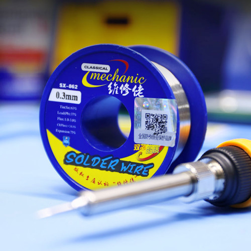 MECHANIC Welding Wire SX862 Tin Rosin Core Solder Wire 0.3/0.4/0.5/0.6/0.8/1.0/MM Solder Tin Wire for Electronics Tool Kit