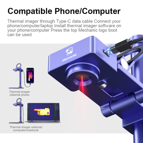 Mechanic STi-08 Thermal Imaging Analyzer PCB Detection Circuit Board Repair Fast Fault Location Tool 3D Infrared Thermal Camera
