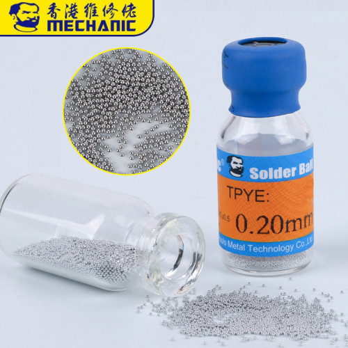 MECHANIC Soldering Balls 0.2/0.25/0.3/0.35/0.4/0.45/0.5/0.6/0.65/0.76mm Solder Ball For BGA Reballing Rework Tools