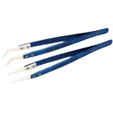MECHANIC CF Series High Precision Insulation Ceramic Anti-magnetic Anti-Static Special Tweezers For Phone Flying Wire Repair