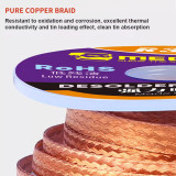 Mechanic R350 Desoldering Wire 1.0/1.5/2.0/2.5/3.0/3.5/4.0mm Width Low Residue For Electronics Welding Repair Cleaning Tool
