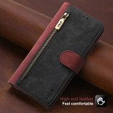 RFID Zipper Leather Wallet Flip Case For Samsung S22 Ultra S21 FE S20 Plus A53 A73 A21S S10 A52 A72 A33 A53 A51 A32 A12 Cover