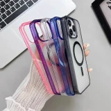 Neon Candy Color Translucent Shockproof Bumper Case For iPhone 17 Air 16 14 13 12 15Pro Max 11 For Magsafe Frosted Wireless Charging Cover