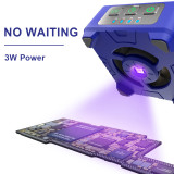 MECHANIC CUV-3 Cooling and Curing Fan Smoke Extraction 3-speed Adjustment Fast Heat Dissipation UV Curing Maintenance Fan Tools