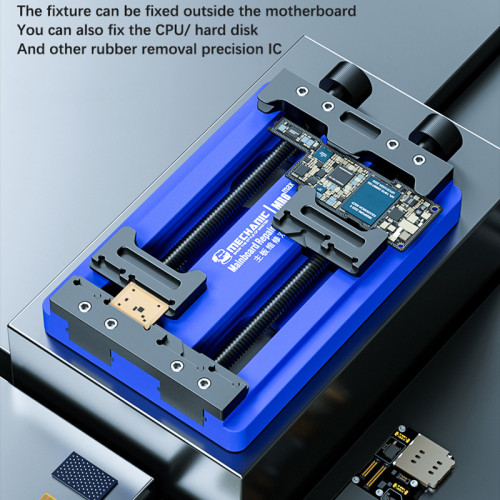 MECHANIC MR6 Max Mobile Phone Mainboard PCB Holder Fixture for iPhone Motherboard IC Chip Remove Glue Soldering Repair Tools