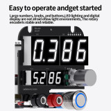 MECHANIC DC-1505 Smart Mini Desktop Adjustable Power Supply Short Circuit Protection Power Supply Seat Tool for Equipment Repair
